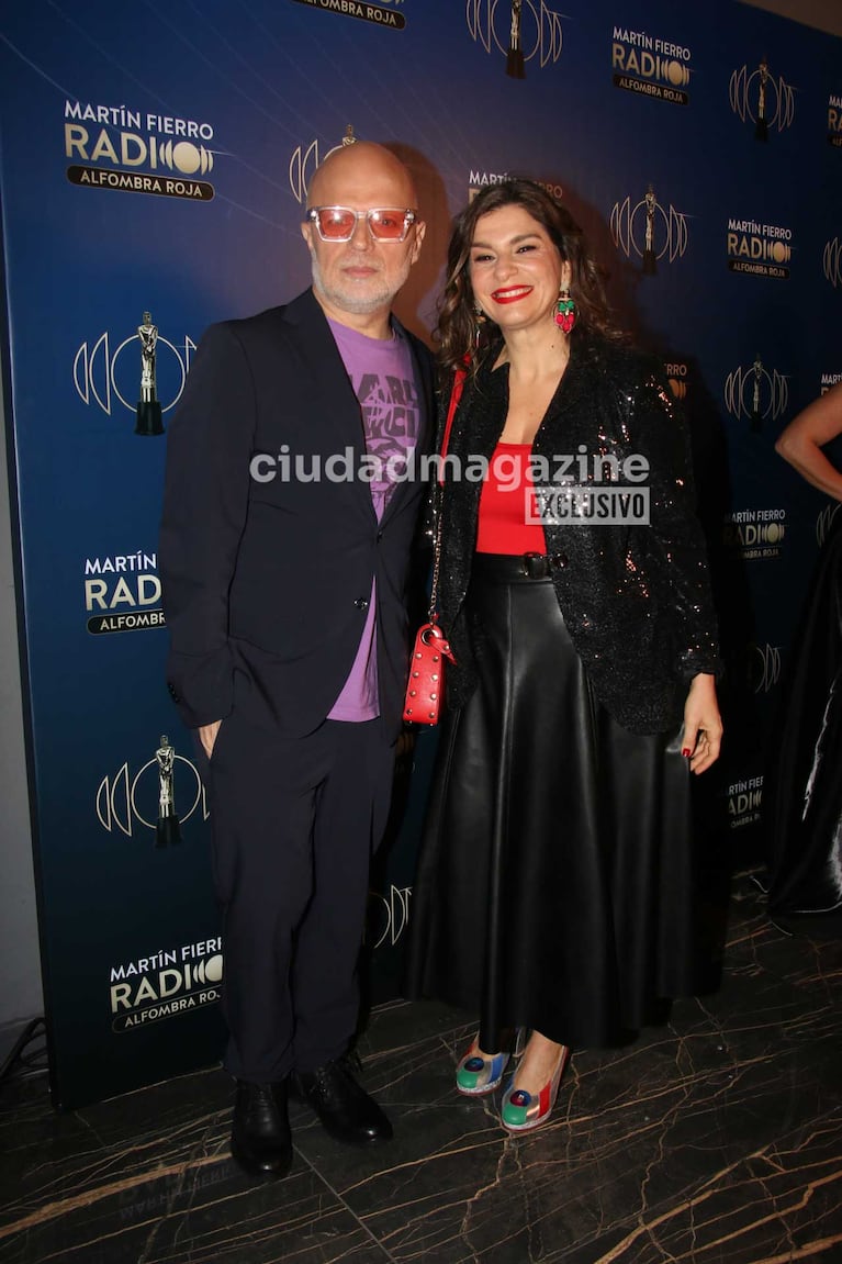 Sebastián Wainraich y Dalia Gutmann (Foto: Movilpress)