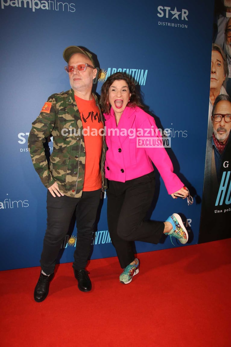 Sebastián Wainraich y Dalia Gutmann (Foto: Movilpress)