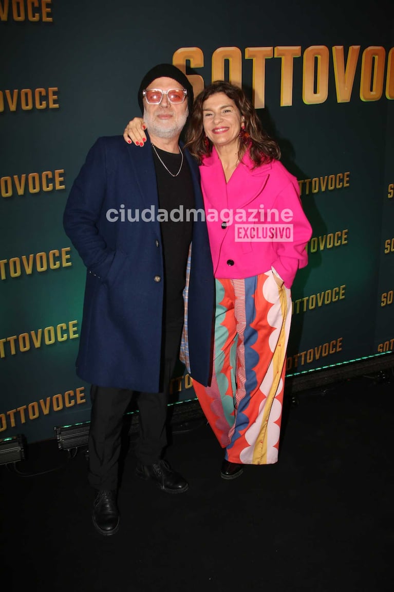 Sebastián Wainraich y Dalia Gutmann (Foto: Movilpress)
