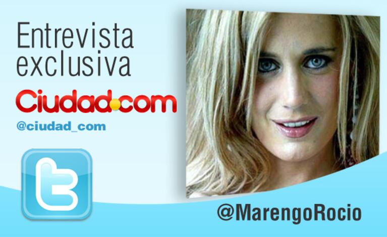 Seguí en vivo la entrevista vía Twitter a Rocío Marengo
