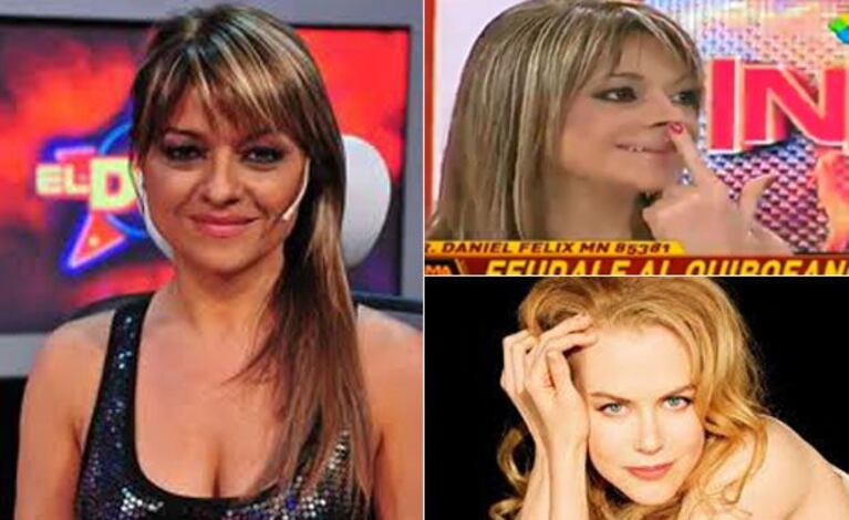 ¿Seguirá Marcela Feudale con su cambio de look? (Fotos: Capturas TV y Web)
