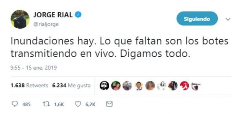 ¡Segundo round! Picante cruce twittero entre Jorge Rial y Mónica Gutiérrez: sus filosos mensajes