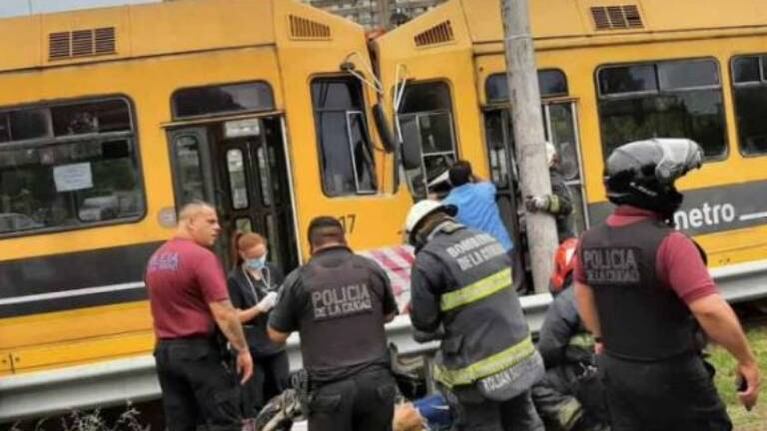 Seis heridos leves por choque de dos formaciones del Premetro