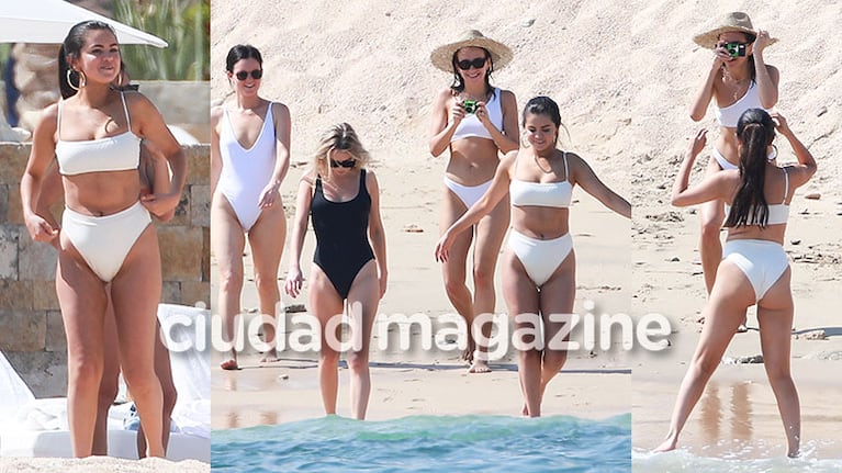 Selena Gomez compartió unos días a pura diversión en México (Fotos: GrosbyGroup). 