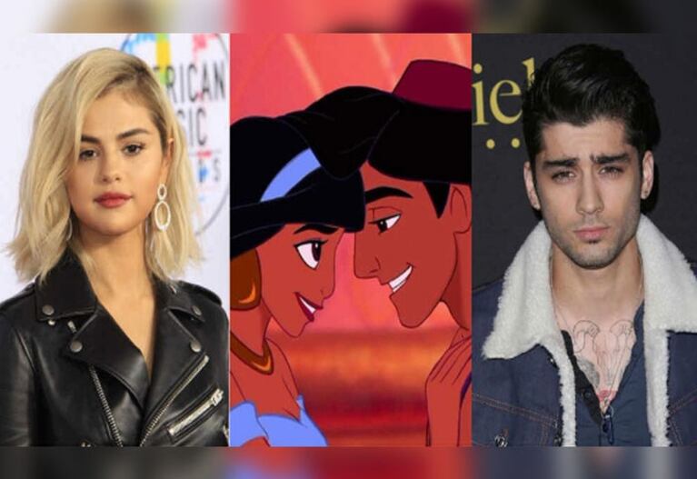Selena Gomez y Zayn Malik podrían interpretar la canción principal de Aladdín