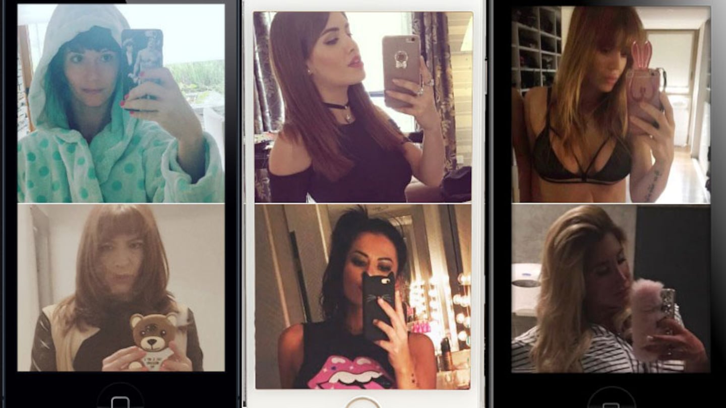 ¡Selfies con onda! Los famosos y sus celulares. Foto: Instagram