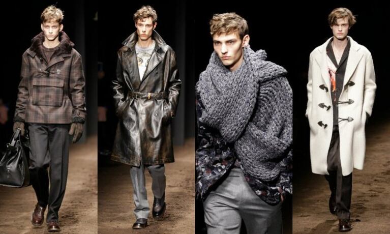 Semana de la Moda Masculina de Milán también presentó prendas femenina
