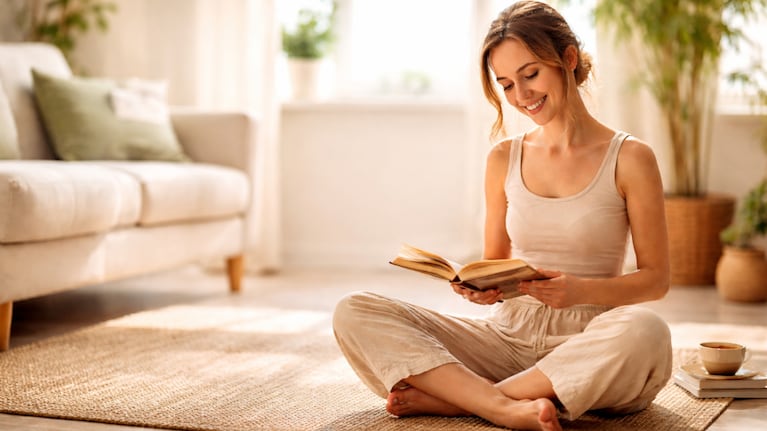 Sentarse en el piso 15 minutos diarios