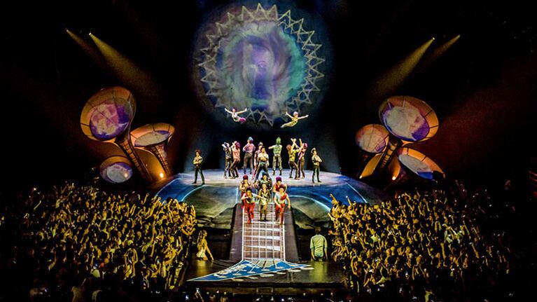 Séptimo Día, el megashow del Cirque Du Soleil que homenajea a Soda Stereo, se despide de Buenos Aires