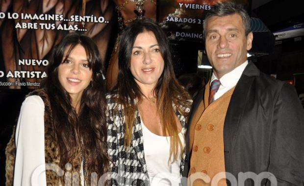 Sergio Goycochea en familia en Stravaganza Estados del Tiempo. (Jennifer Rubio-Ciudad.com)