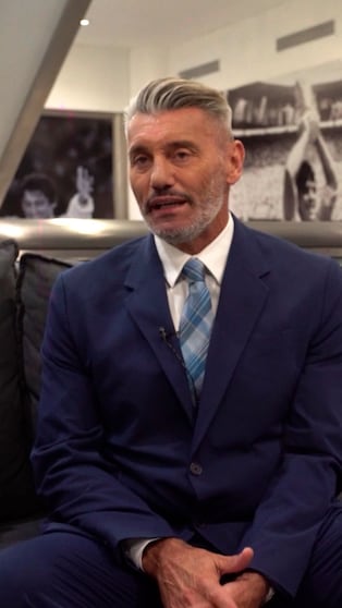 Sergio Goycochea fue coconductor de La Noche del 10.