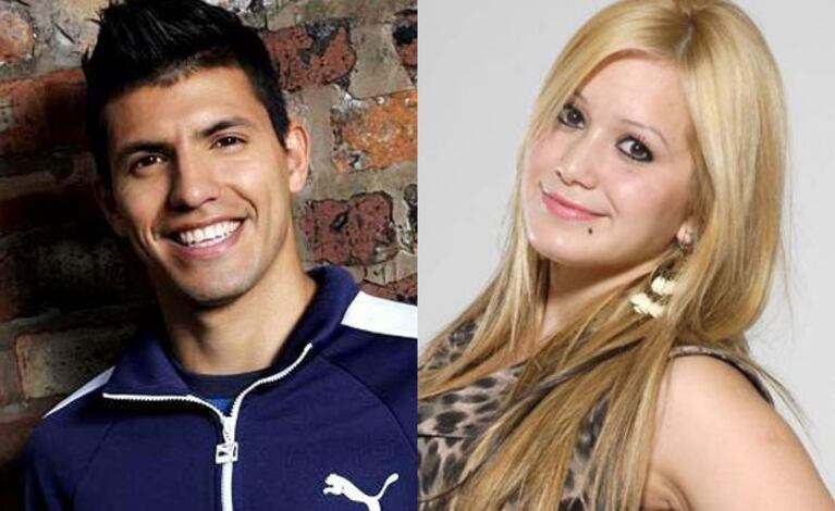 Sergio "Kun" Agüero y la Princesita Karina están juntos en Inglaterra (Fotos: Web). 