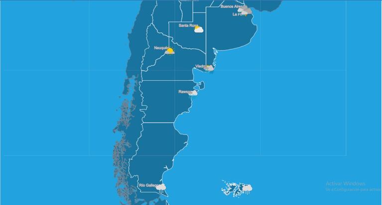 Servicio Meteorológico Nacional.