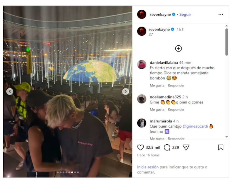 Seven Kayne compartió su festejo por sus 27 años. Crédito: Instagram/sevenkayne