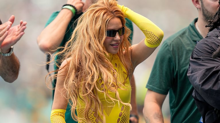 Shakira. (AP Photo/Natacha Pisarenko)