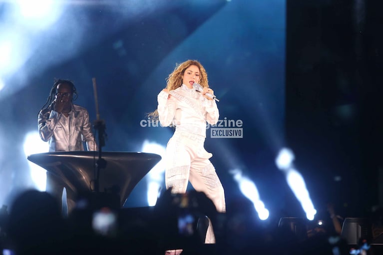 Shakira en su primer show en Argentina (Foto: Movilpress).