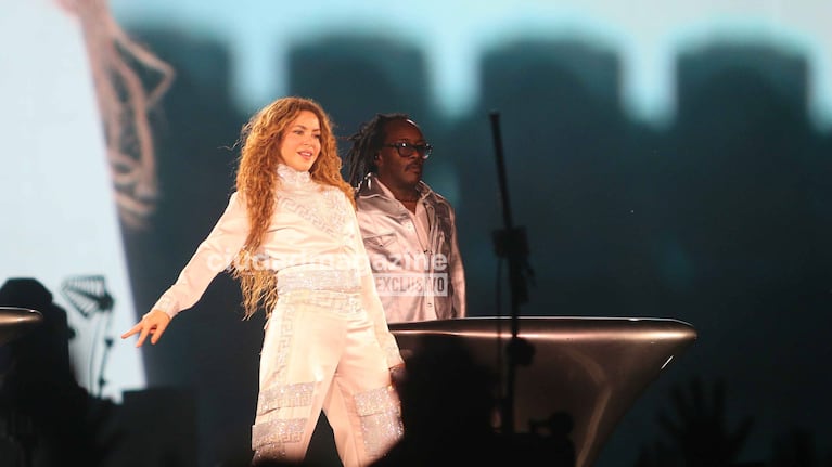 Shakira en su primer show en Argentina (Foto: Movilpress).