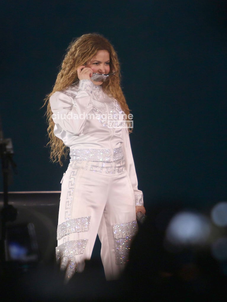 Shakira en su primer show en Argentina (Foto: Movilpress).