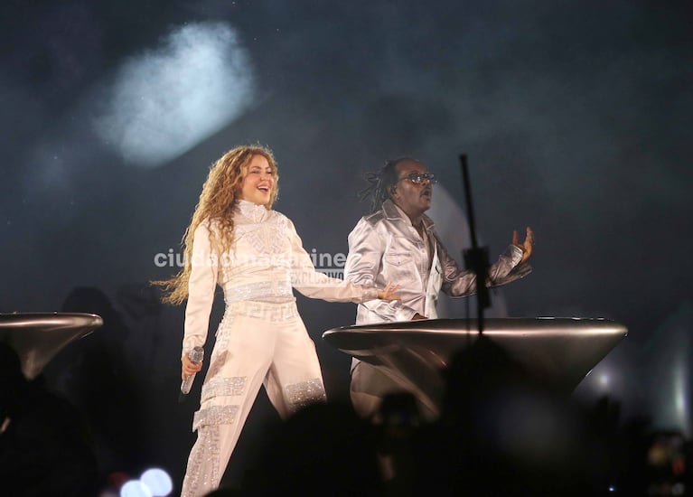 Shakira en su primer show en Argentina (Foto: Movilpress).