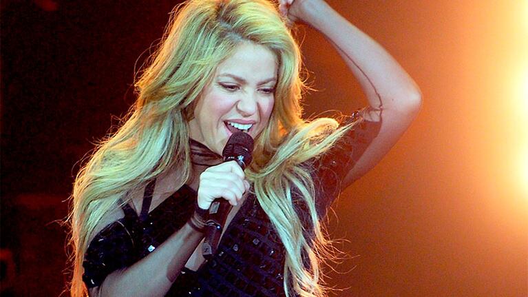 Shakira llegó a la Argentina para continuar su gira de "El Dorado" . DPA