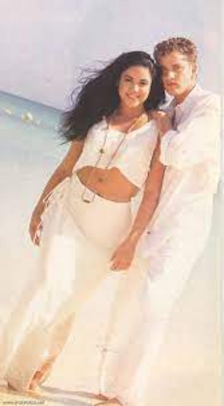 Shakira y Naren Daryanani en 1994 (Foto: Facebook)