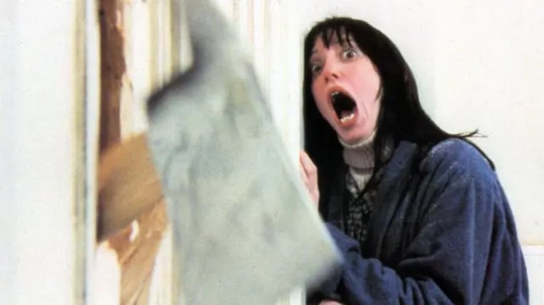 Shelley en una escena de "El resplandor"