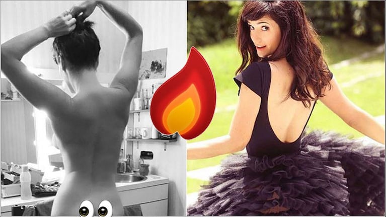 Siciliani publicó una foto súper hot completamente desnuda ¿y reveló un tatuaje prohibido?