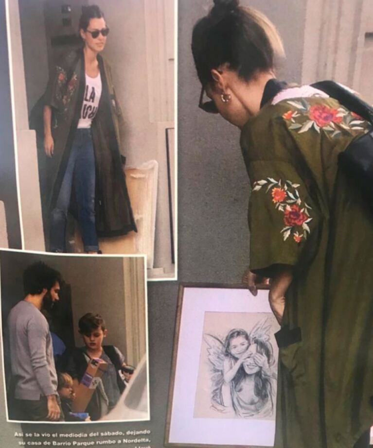 Siempre en su corazón: Pampita y un conmovedor recuerdo de su hija Blanca que atesora con ella