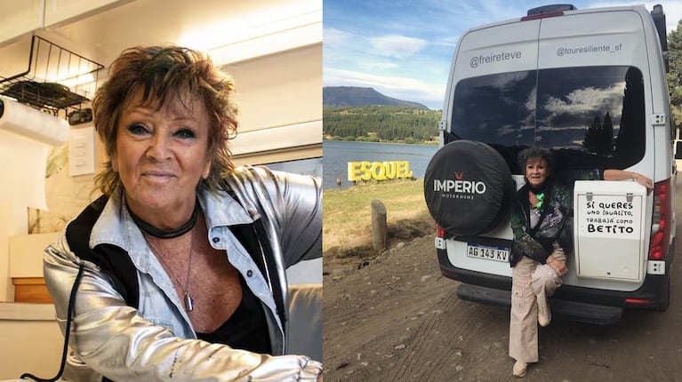 Silvia Freire, la escritora que enfrentó la muerte de su marido con una aventura en motorhome (Foto: Instagram / silviafreireok)