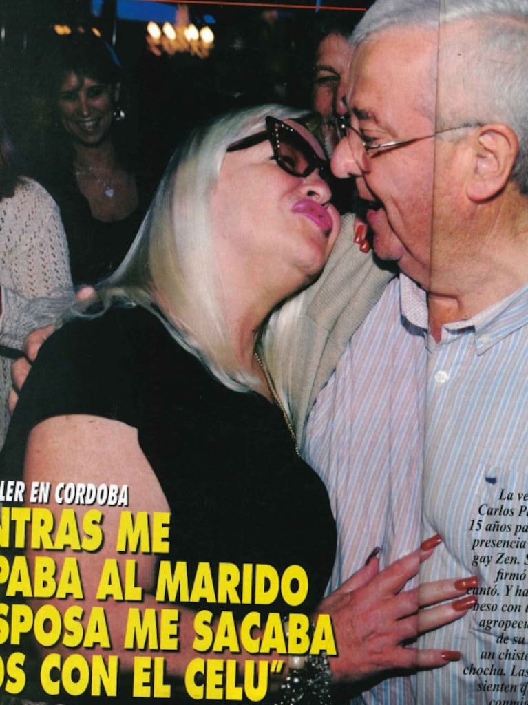 Silvia Süller, a los besos con un fanático... ¡casado!: "La mujer del tipo estaba chocha y no paraba de sacarme fotos"