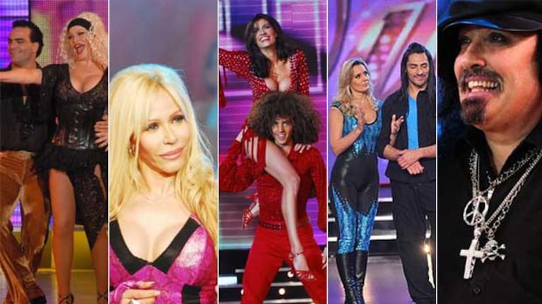 Silvia Süller, Alejandra Pradón, Natacha Jaitt, Rocío Marengo y Miguel Piñera: rápido adiós. (Fotos: Web e Ideas del Sur)