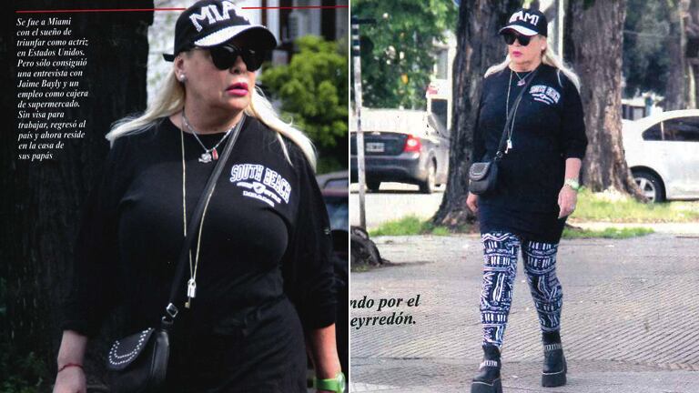 Silvia Süller regresó a la Argentina tras probar suerte sin éxito en Estados Unidos (Foto: revista Pronto)