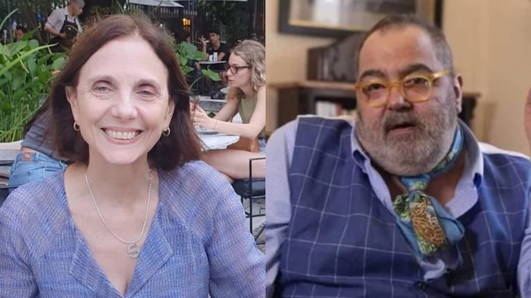 Silvina Chediek y Jorge Lanata (Fotos: Instagram y eltrece)