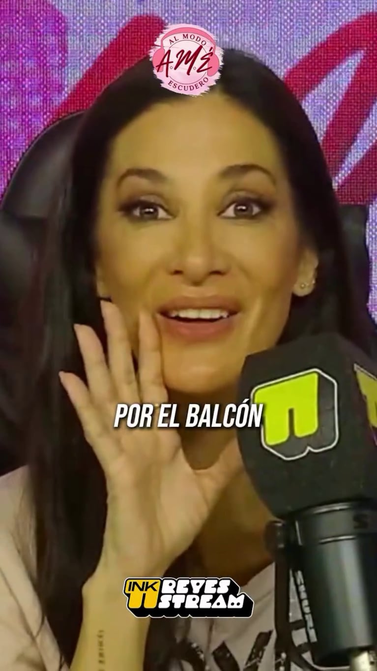 Silvina Escudero contó la reacción de un ex cuando le descubrió una infidelidad (Foto: captura de streaming AME).