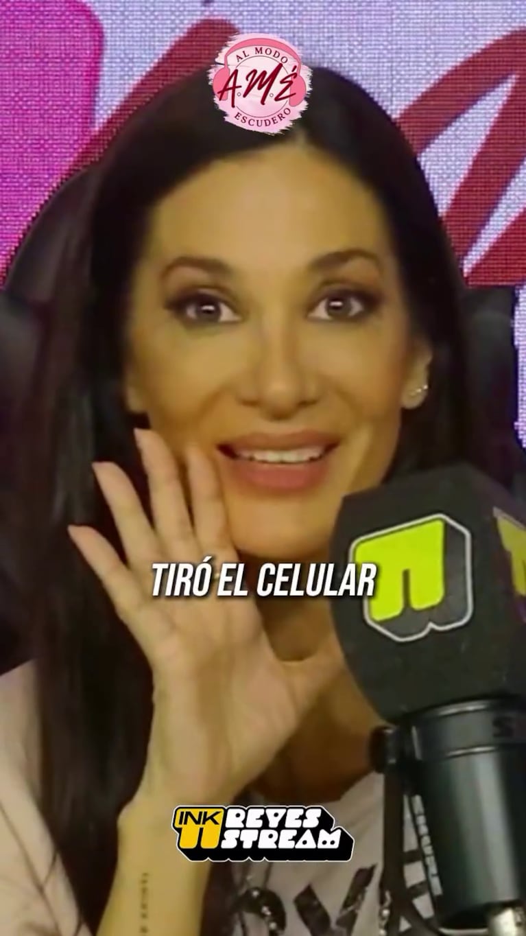 Silvina Escudero contó la reacción de un ex cuando le descubrió una infidelidad (Foto: captura de streaming AME).