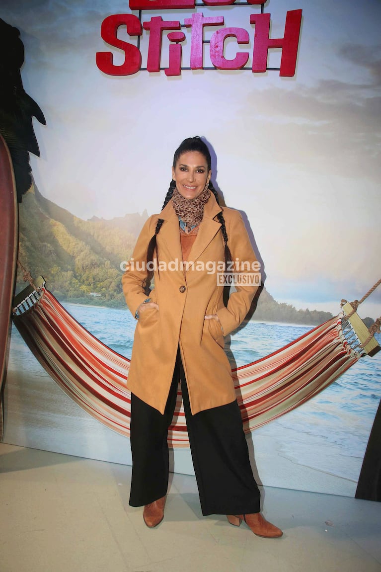 Silvina Escudero en la premiere de Lilo & Stitch (Foto: Movilpress).