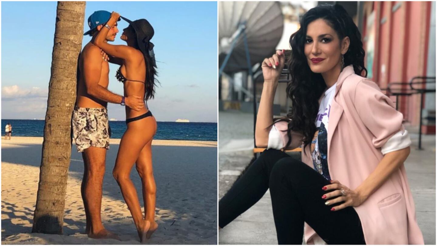 Silvina Escudero mostró por primera vez la cara de su novio: La tormenta me hizo extrañar este lugar