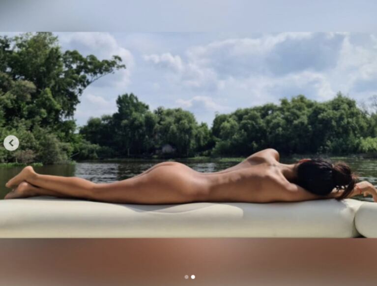 Silvina Escudero se quitó la ropa y se sacó fotos al aire libre: "Mi mejor versión"