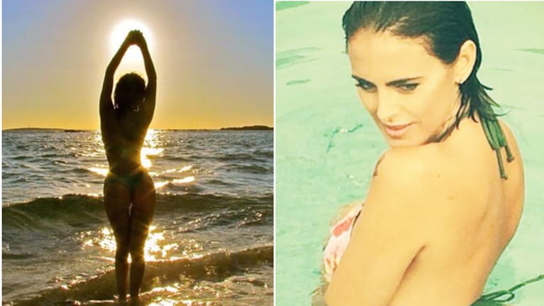 Silvina Luna, en Ibiza. (Foto: twitter)