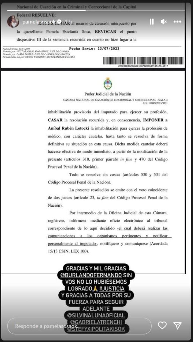 Silvina Luna habría reaccionado a la inhabilitación de Aníbal Lotocki para ejercer la medicina: los detalles