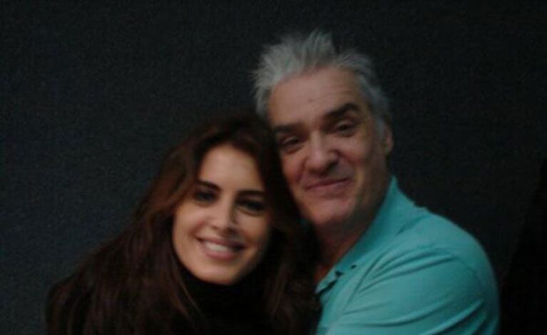 Silvina Luna junto a Roberto Pettinato en la radio (Foto: La 100). 