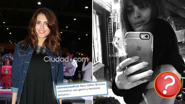 Silvina Luna lució su nuevo tatuaje en Instagram: ¡se hizo una palmera en las costillas!
