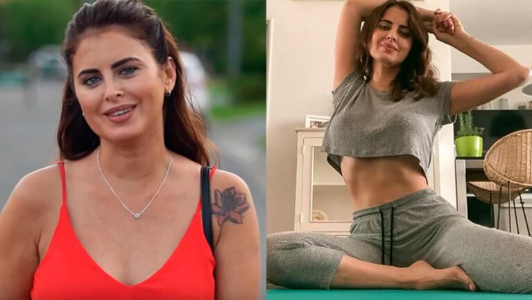 Silvina se mostró a gusto con sus 40 años.