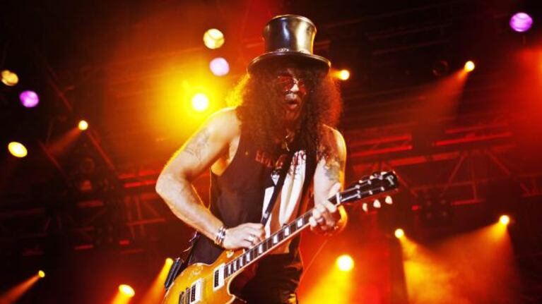 Slash presenta su disco solista en Argentina