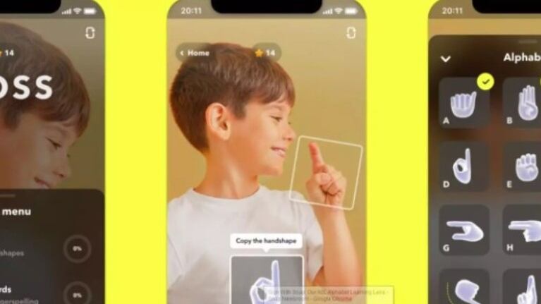 Snap lanza una lente para aprender el lenguaje americano de signos
