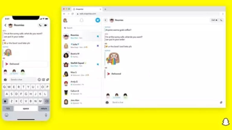 Snapchat estrena la versión web