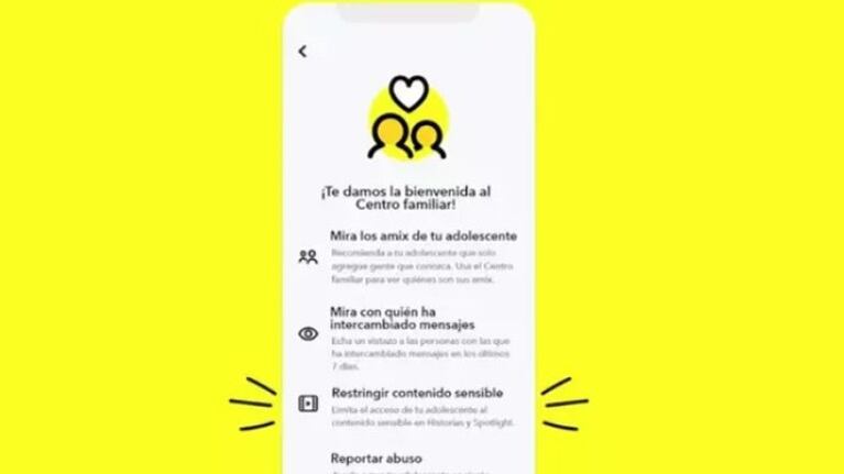 Snapchat incorpora controles parentales para limitar el contenido sensible que ven los menores