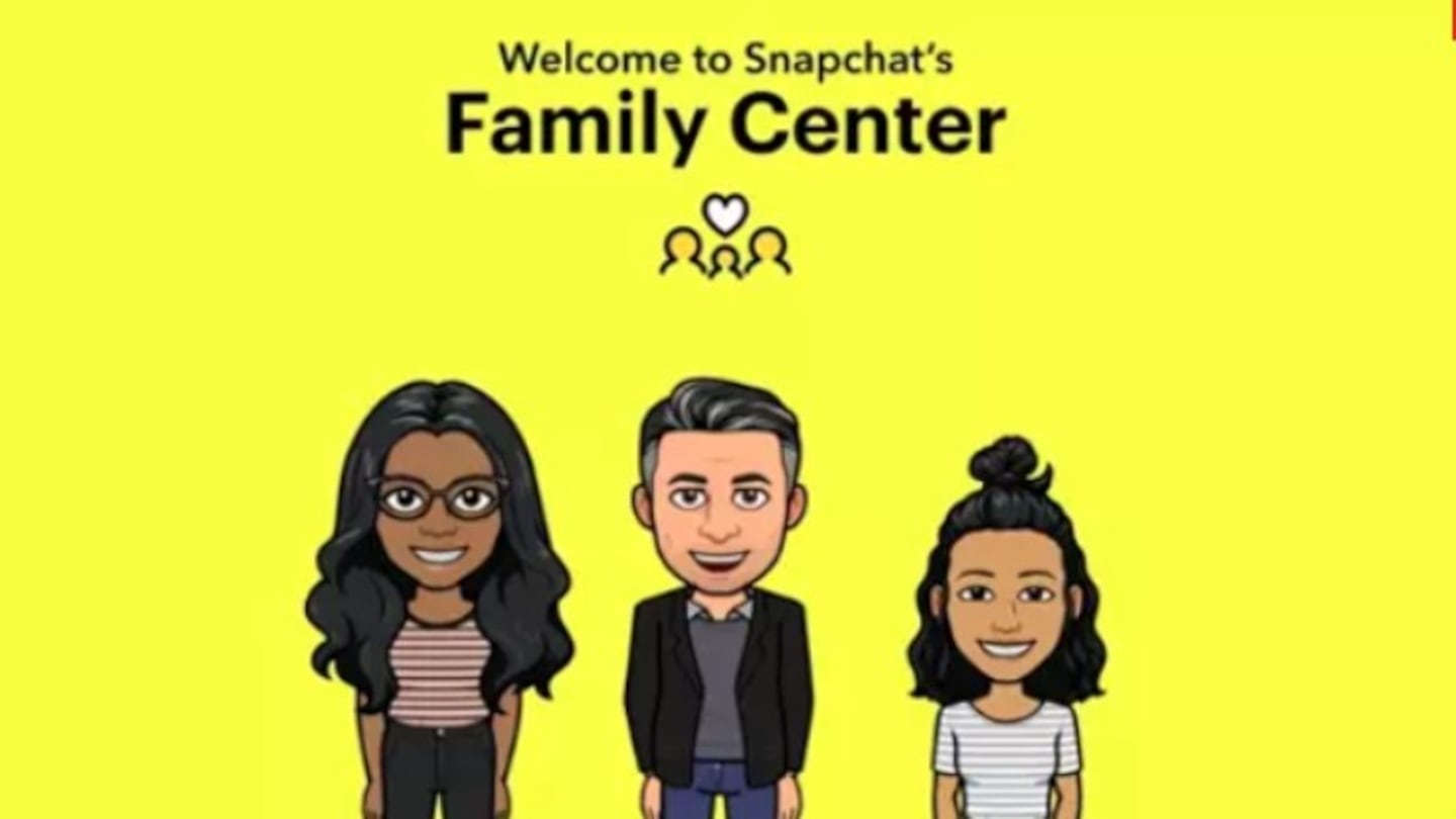 Snapchat lanza su nueva herramienta llamada Family Center