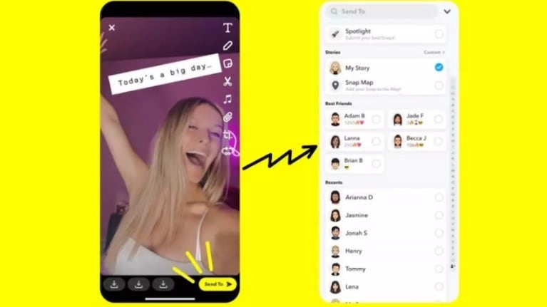 Snapchat trabaja en un nuevo formato de anuncios para Estrellas Snap dentro de las Historias públicas