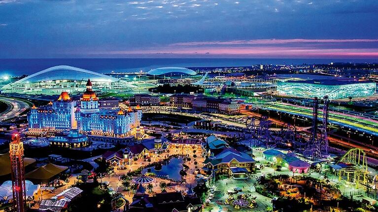 Sochi: la ciudad que albergará a las selecciones de Brasil y Polonia